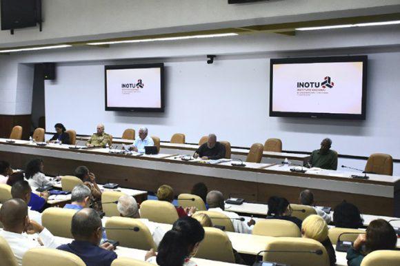 Reunión Instituto Nacional de Ordenamiento Territorial y Urbanismo