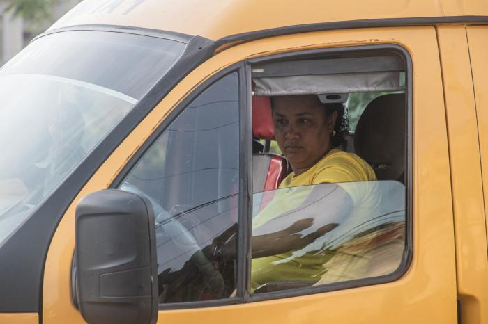 Rostros del Transporte (14): Damaris en el taxi.