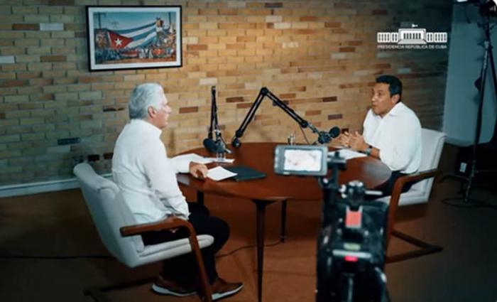 Programa Desde la Presidencia dedicado al transporte en Cuba