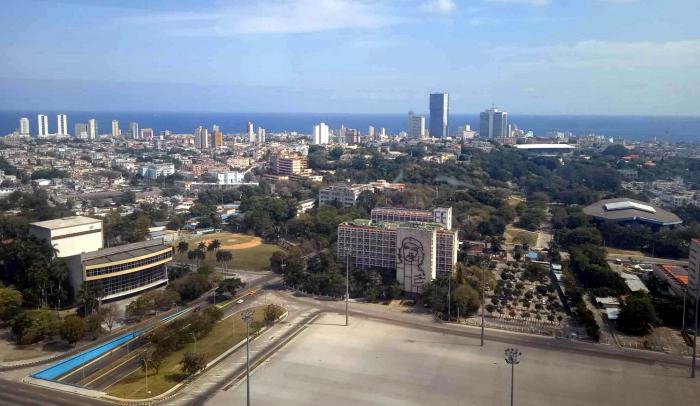 Vista de La Habana desde el mirador del memorial José Martí