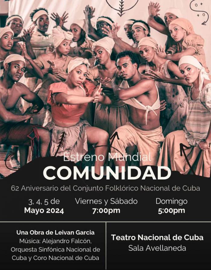 Obra “Comunidad” por Conjunto Folclórico Nacional