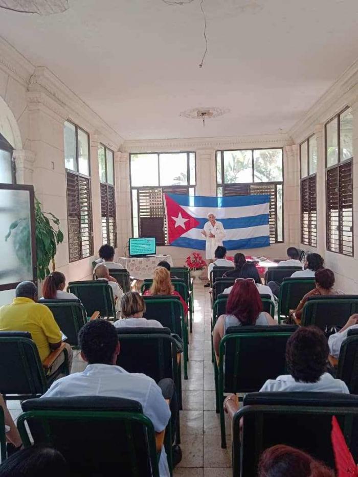 Participantes en la Jornada científica de Psiquiatría