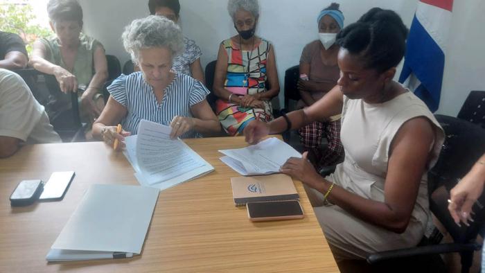 Osleidys Torres Valdespino asumió la responsabilidad de delegada del CITMA en La Habana.