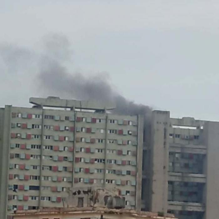 incendio en el Edificio Girón