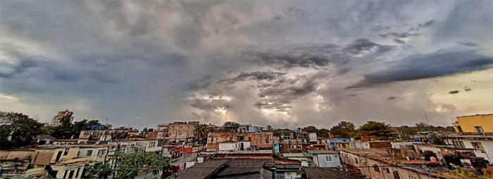 Nubosidad en La Habana