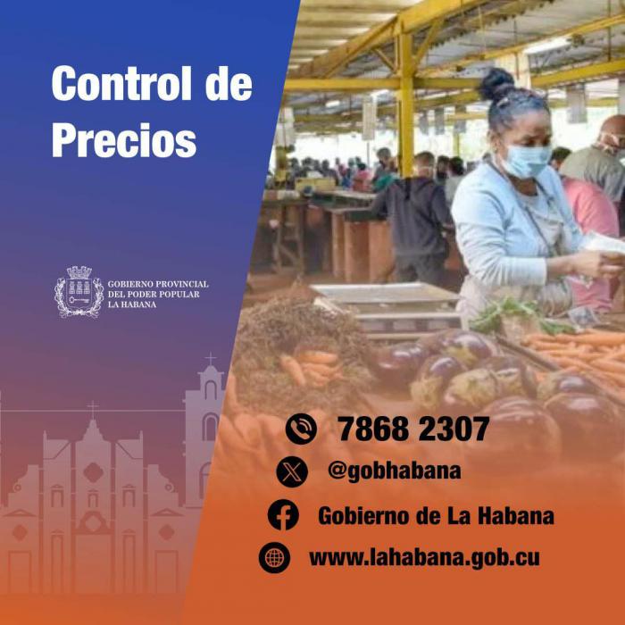 Control de precios