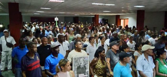Plenaria Municipal por el 26 de Julio en el municipio de Cotorro