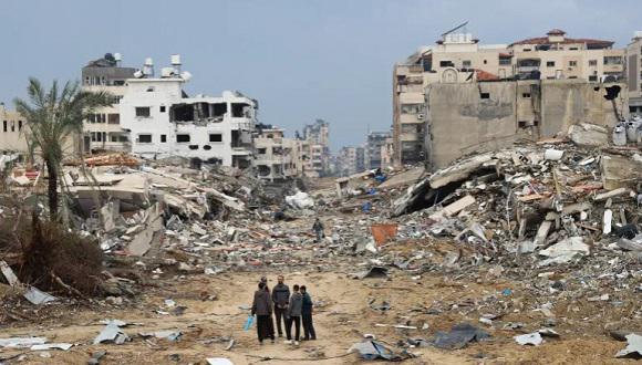 Bombardeos en franja de Gaza