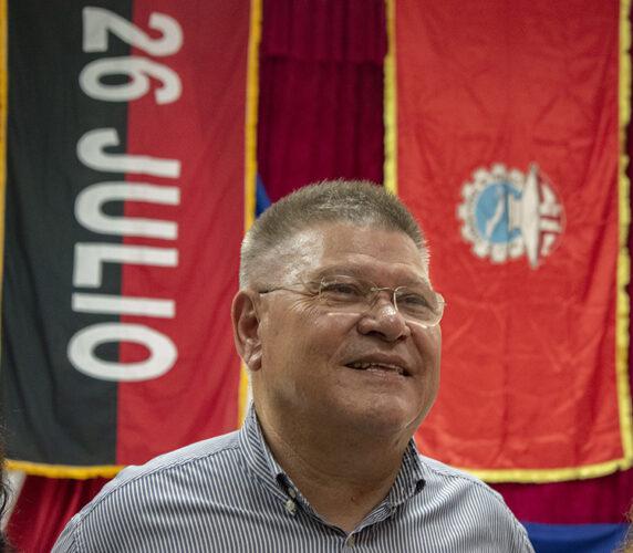 Pambis Kyritsis, secretario general de la Federación Sindical Mundial (FSM)