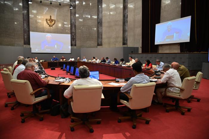 Sesión del Consejo de Ministros
