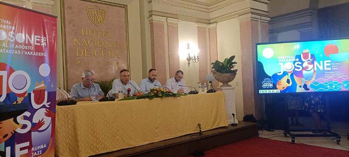 Presentan en La Habana Festival Varadero Josone 2024