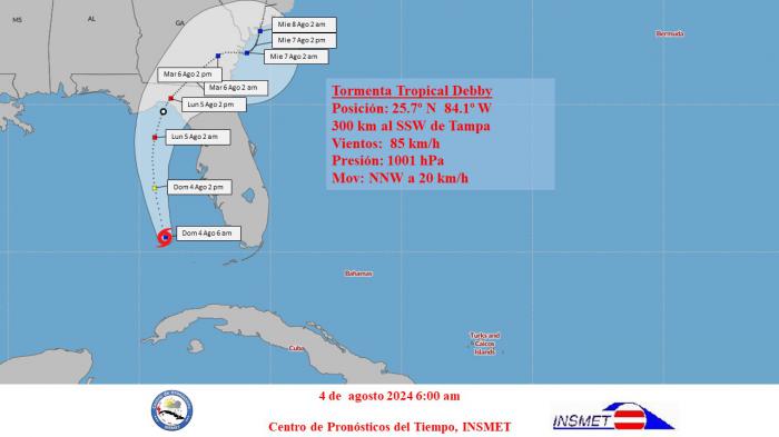 Tormenta tropical Debby 