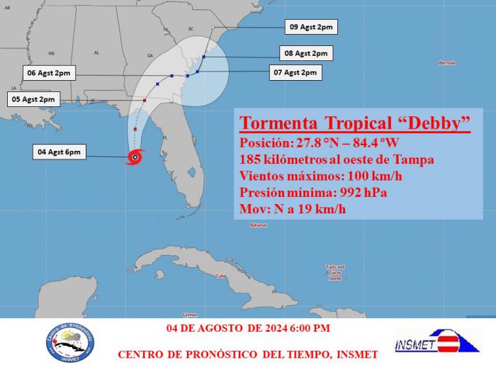 Tormenta tropical Debby 