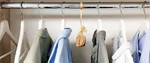 Ropa en el closet