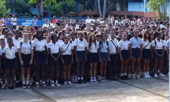 Acto inicio curso escolar en EIDE del Cotorro
