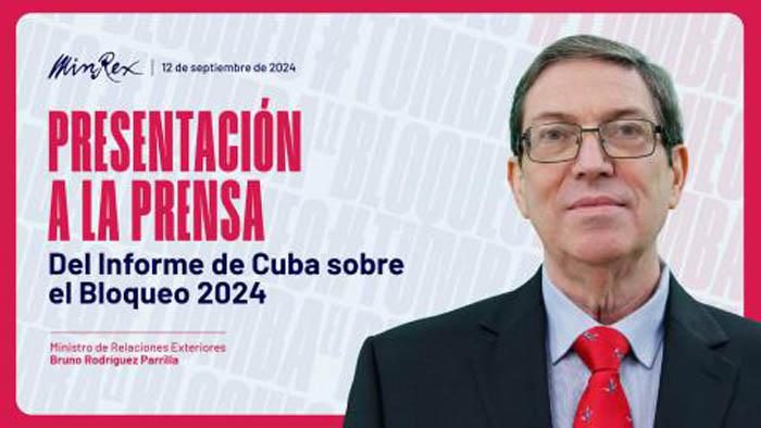Presentará Cuba informe nacional contra el bloqueo