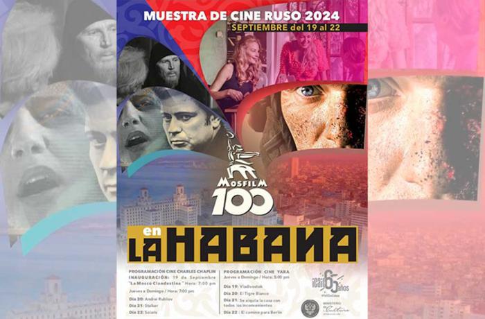 Muestra de cine ruso en la capital del 19 al 22 de septiembre