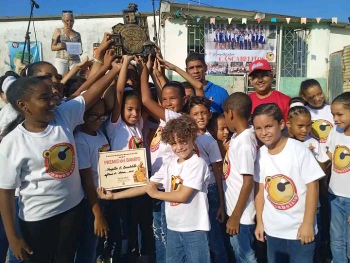 Los CDR entregaron el Premio del Barrio al Proyecto Comunitario Coro Infantil Cascabelitos 
