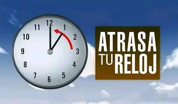 Atrasa tu reloj