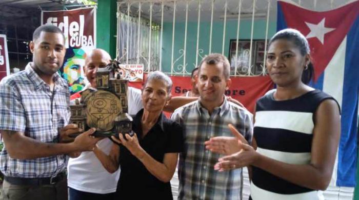Premio del Barrio a la peña Cándido Justiz Pileta