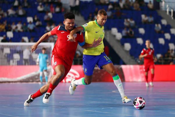 Cuba vs Brasil en futsal