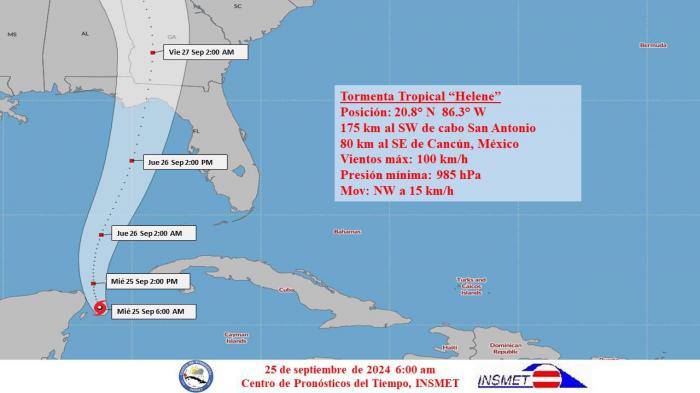 Tormenta tropical Helene