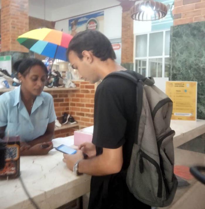 Acciones de la bancarización en unidades comerciales del Boulevard de Obispo