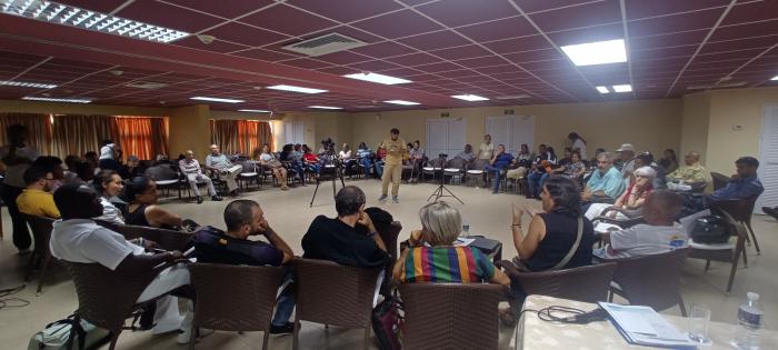 Taller organizado por el proyecto AdaptHabana
