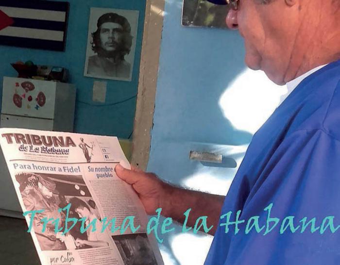 Leyendo a Tribuna de La Habana