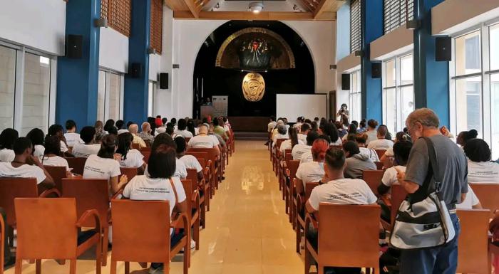 Participantes en cursos del programa Transcultura de la UNESCO