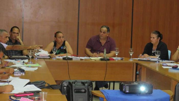 Sesionó Consejo de la Administración Municipal de Centro Habana