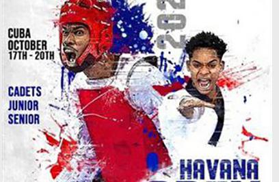 Cartel del III Open de Taekwondo en La Habana 