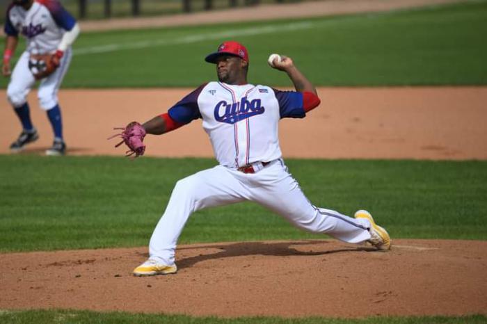 Premier 12, jugador del equipo Cuba