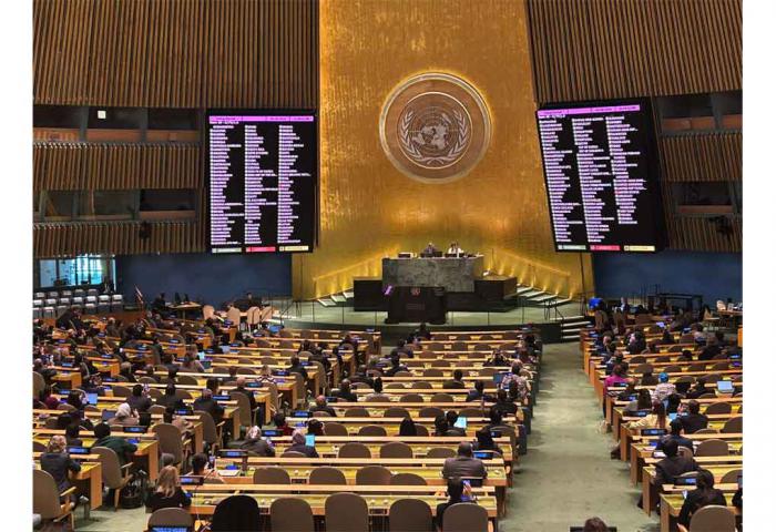 Votación en la ONU contra el bloqueo