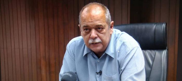 Ministro de Energía y Minas, Vicente de la O Levy.