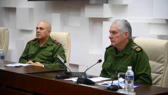 Díaz-Canel en reunión de chequeo proceso de recuperación