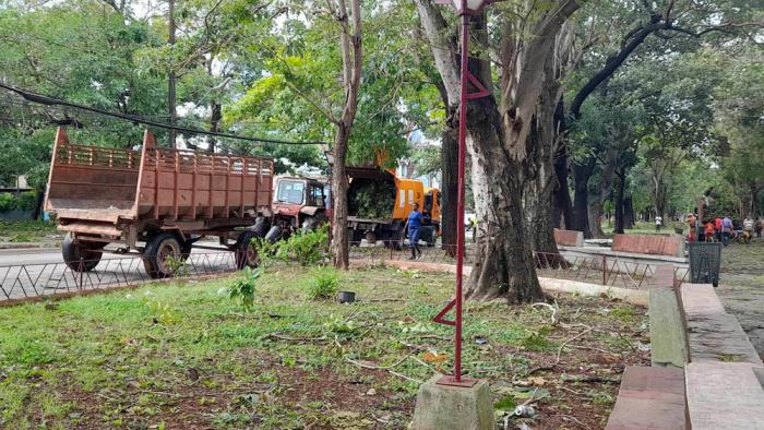 Afectaciones huracán Rafael en La Habana