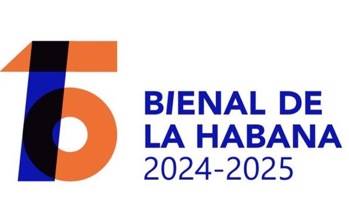 Logo edición 15 de la Bienal de La Habana