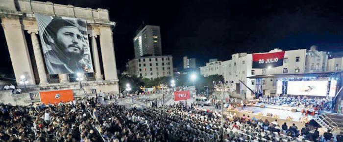 Homenaje a Fidel