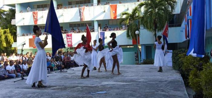 Homenaje a Fidel en el Cotorro