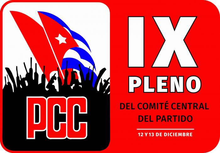 IX Pleno del CC PCC