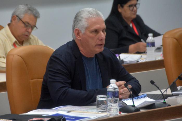 Primer Secretario del Partido interviene en el Pleno.