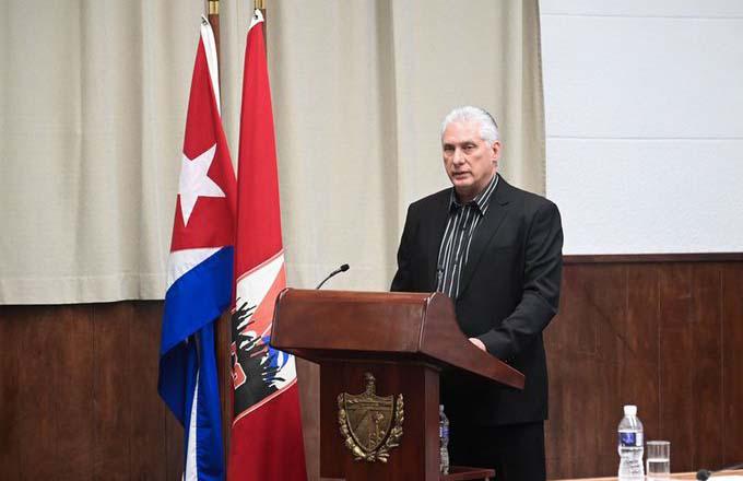 Convoca Díaz-Canel a Marcha del Pueblo Combatiente 