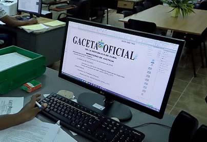 Gaceta oficial 