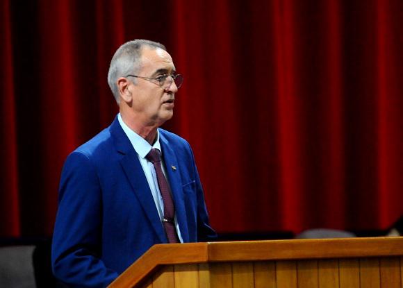 El ministro de Economía y Planificación, Joaquín Alonso Vázquez. 
