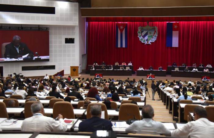 Sesión de la Asamblea Nacional del Poder Popular