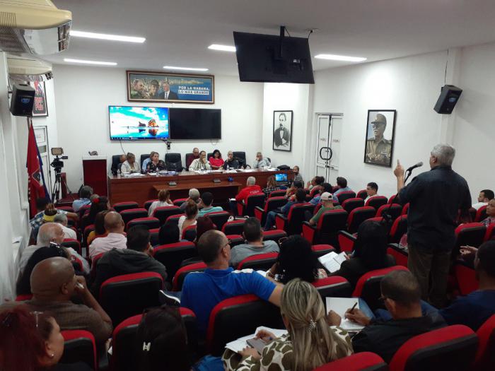 Pleno del Comité Provincial del Partido
