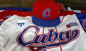 Uniforme del equipo Cuba de béisbol