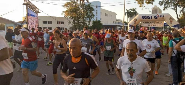 Corredores en Marabana