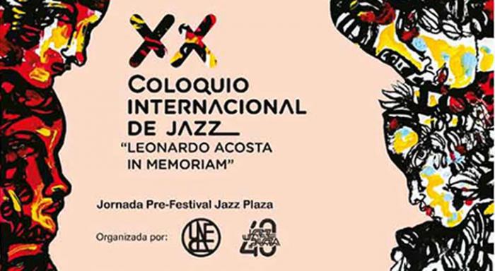 Cartel promocional del, XX Coloquio de Jazz 